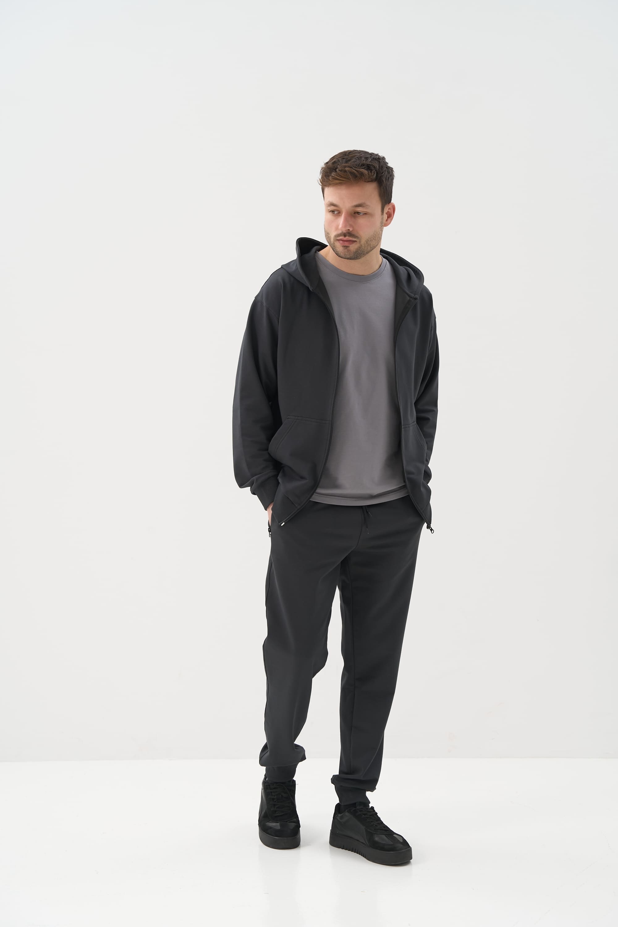 Костюм двунитка з КАПЮШОНОМ