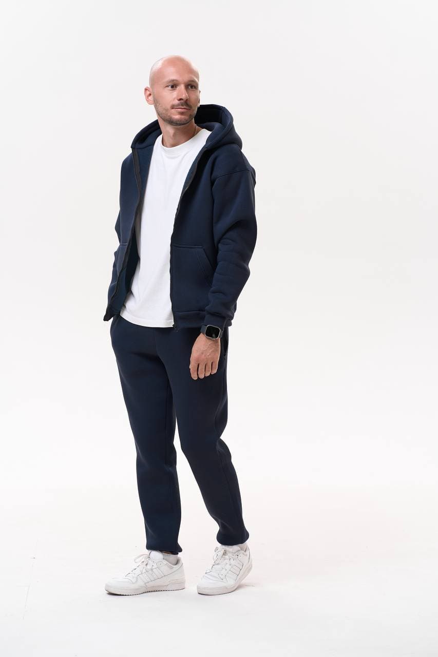 Костюм чоловічий ОВЕРФЛІС ZIP-худі