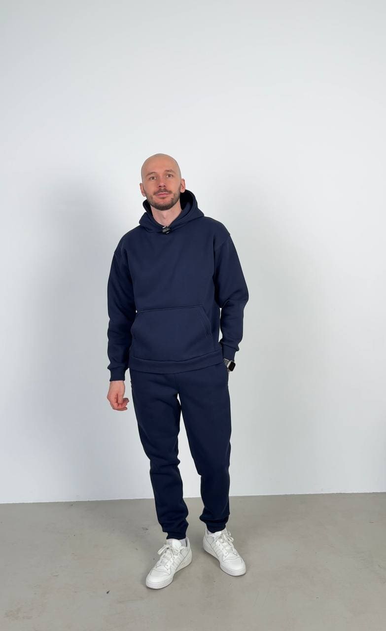 Костюм чоловічий на флісі з ХУДІ