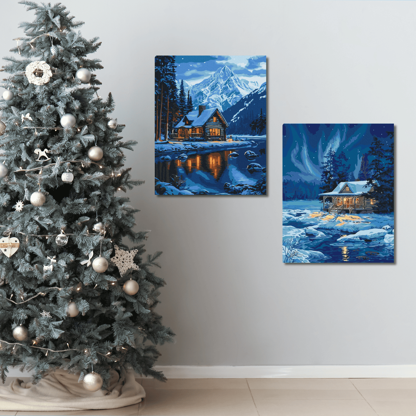 Диптих "Сяйво зими"