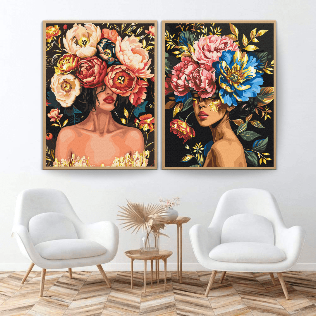 Диптих "Квіткова гармонія"