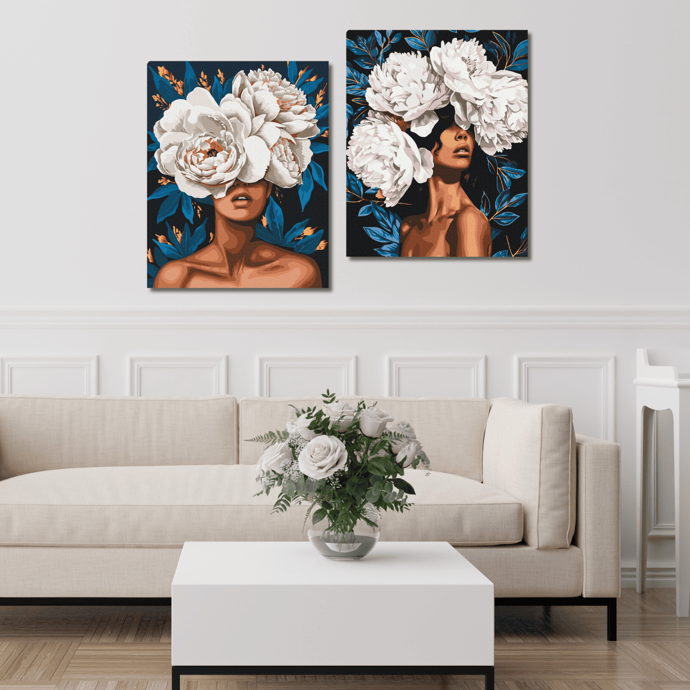 Диптих "Квіткова ніжність"