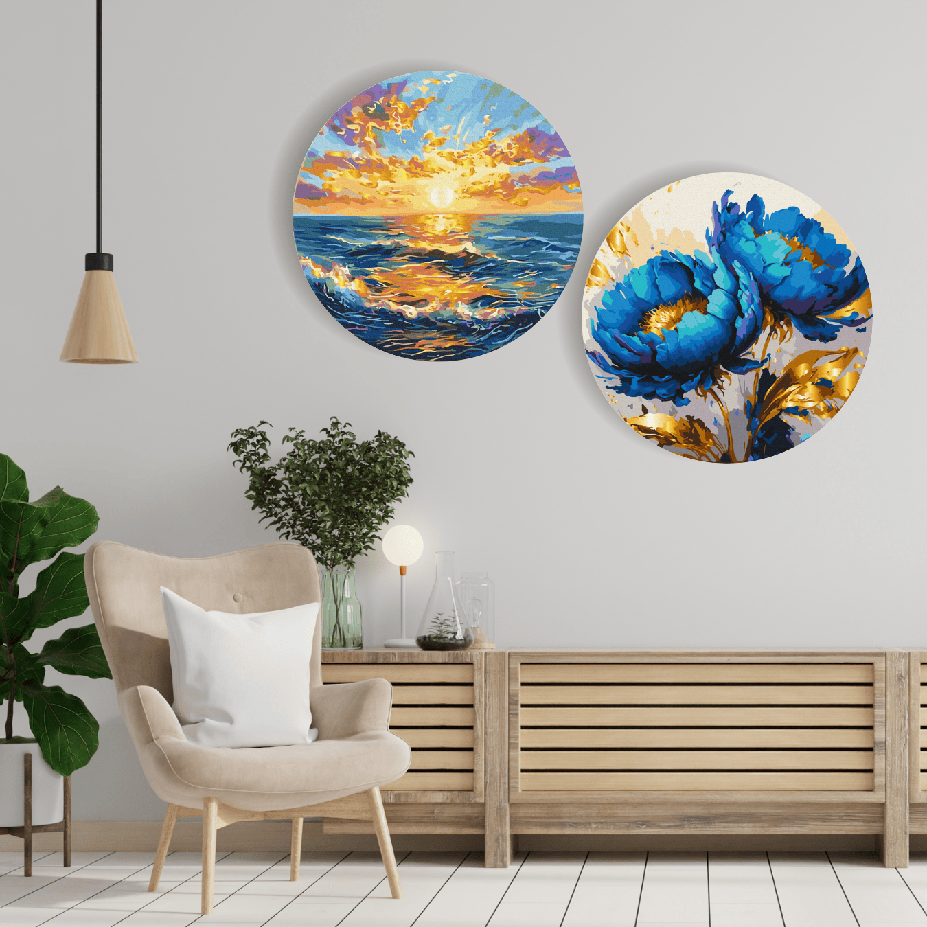 Диптих "Сонце й Сапфіри"