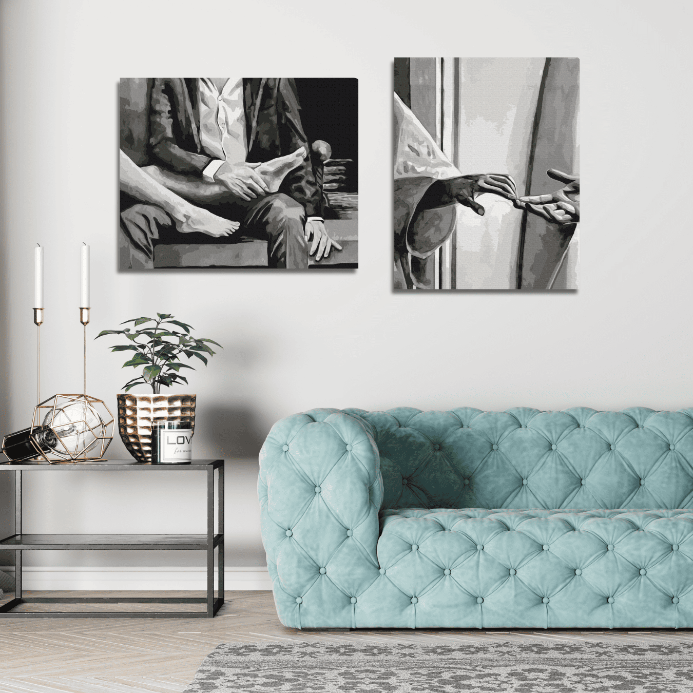 Диптих "Мелодія кохання"